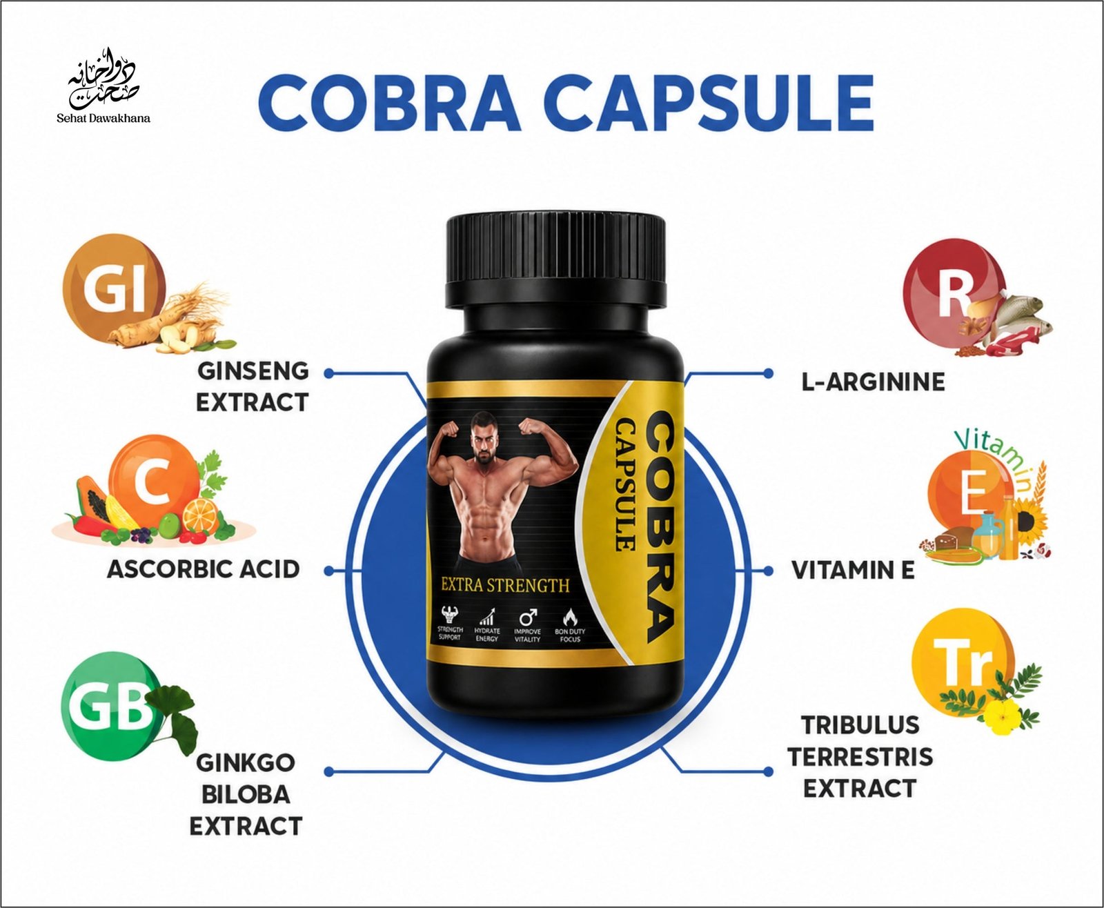 Cobra Herbal Oil & Capsule